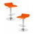 Набор 2 шт Стул барный DOBRIN TOMMY, оранжевый, Вариант: оранжевый | Интернет магазин мебели и декора LifeDekor