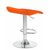Набор 2 шт Стул барный DOBRIN TOMMY, оранжевый, Вариант: оранжевый, изображение 5 | Интернет магазин мебели и декора LifeDekor