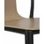 Набор 4 шт Стул обеденный DOBRIN ADAM, черный/бежевый, Вариант: черный/бежевый, изображение 10 | Интернет магазин мебели и декора LifeDekor
