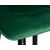 Набор 2 шт Стул барный DOBRIN NICOLE, черные матовые ножки, зелёный велюр (108-64), Вариант: черные матовые ножки, зелёный велюр (108-64), изображение 8 | Интернет магазин мебели и декора LifeDekor