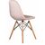 Набор 4 шт Стул обеденный DOBRIN BENNET, ножки светлый бук, пудрово-розовый велюр (HLR-39), Вариант: ножки светлый бук, пудрово-розовый велюр (HLR-39), изображение 5 | Интернет магазин мебели и декора LifeDekor