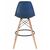 Набор 2 шт Стул барный DOBRIN DSW BAR, ножки светлый бук, цвет тёмно-синий (BE-12), Вариант: ножки светлый бук, цвет тёмно-синий (BE-12), изображение 6 | Интернет магазин мебели и декора LifeDekor