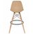Набор 2 шт Стул барный DOBRIN DSW BAR, ножки светлый бук, цвет сиденья бежевый (GR-03), Вариант: ножки светлый бук, цвет сиденья бежевый (GR-03), изображение 6 | Интернет магазин мебели и декора LifeDekor