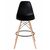 Набор 2 шт Стул барный DOBRIN DSW BAR, ножки светлый бук, цвет сиденья чёрный (B-03), Вариант: ножки светлый бук, цвет сиденья чёрный (B-03), изображение 7 | Интернет магазин мебели и декора LifeDekor