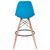 Набор 2 шт Стул барный DOBRIN DSW BAR, ножки светлый бук, цвет сиденья голубой (BE-02), Вариант: ножки светлый бук, цвет сиденья голубой (BE-02), изображение 6 | Интернет магазин мебели и декора LifeDekor