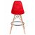 Набор 2 шт Стул барный DOBRIN DSW BAR, ножки светлый бук, цвет сиденья красный (R-02), Вариант: ножки светлый бук, цвет сиденья красный (R-02), изображение 7 | Интернет магазин мебели и декора LifeDekor