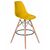 Набор 2 шт Стул барный DOBRIN DSW BAR, ножки светлый бук, цвет сиденья жёлтый (Y-01), Вариант: ножки светлый бук, цвет сиденья жёлтый (Y-01), изображение 3 | Интернет магазин мебели и декора LifeDekor