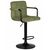 Набор 2 шт Стул барный DOBRIN KRUGER ARM BLACK, зеленый вельвет (LAR-E2041-7), Вариант: зеленый вельвет (LAR-E2041-7), изображение 3 | Интернет магазин мебели и декора LifeDekor