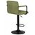 Набор 2 шт Стул барный DOBRIN KRUGER ARM BLACK, зеленый вельвет (LAR-E2041-7), Вариант: зеленый вельвет (LAR-E2041-7), изображение 5 | Интернет магазин мебели и декора LifeDekor