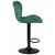Набор 2 шт Стул барный DOBRIN BARNY BLACK, зеленый велюр (MJ9-88), Вариант: зеленый велюр (MJ9-88), изображение 4 | Интернет магазин мебели и декора LifeDekor