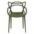 Набор 4 шт Стул обеденный DOBRIN MASTERS, зеленый хаки (G-17), Вариант: зеленый хаки (G-17), изображение 6 | Интернет магазин мебели и декора LifeDekor