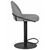 Набор 2 шт Стул барный DOBRIN OLIVER, серая ткань (FLY1347-17), Вариант: серая ткань (FLY1347-17), изображение 4 | Интернет магазин мебели и декора LifeDekor