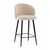 Стул полубарный Ханнингем букле бежевый | Интернет магазин мебели и декора LifeDekor