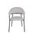 Стул обеденный Leya светло-серый 2 шт., изображение 3 | Интернет магазин мебели и декора LifeDekor