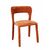 Стул обеденный Zuri терракотовый 2 шт., изображение 2 | Интернет магазин мебели и декора LifeDekor