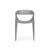 Пластиковый стул Градно жесткий серый, изображение 2 | Интернет магазин мебели и декора LifeDekor