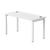 Стол прямой Everprof EVO на металлокаркасе 1380х670х755 мм Белый/Белый | Интернет магазин мебели и декора LifeDekor