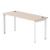 Стол прямой Everprof EVO на металлокаркасе 1580х670х755 мм опоры 45гр Дуб Соната/Белый | Интернет магазин мебели и декора LifeDekor