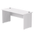 Стол прямой Everprof EVO опоры ЛДСП 1580х670х755 мм Белый | Интернет магазин мебели и декора LifeDekor