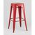 Стул барный TOLIX красный глянцевый, изображение 2 | Интернет магазин мебели и декора LifeDekor