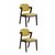 Стул обеденный VIVA оливковый 2 шт. | Интернет магазин мебели и декора LifeDekor