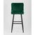 Стул барный Ститч велюр изумрудный, изображение 10 | Интернет магазин мебели и декора LifeDekor