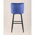 Стул барный Ститч велюр синий, изображение 5 | Интернет магазин мебели и декора LifeDekor