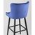 Стул барный Ститч велюр синий, изображение 7 | Интернет магазин мебели и декора LifeDekor