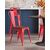 Стул TOLIX WOOD красный глянцевый, изображение 4 | Интернет магазин мебели и декора LifeDekor
