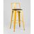 Стул барный TOLIX WOOD со спинкой желтый, изображение 2 | Интернет магазин мебели и декора LifeDekor
