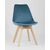 Стул FRANKFURT велюр синий, изображение 2 | Интернет магазин мебели и декора LifeDekor