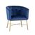 Кресло Шале велюр синий | Интернет магазин мебели и декора LifeDekor