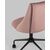 Кресло компьютерное Сиана велюр розовый, изображение 9 | Интернет магазин мебели и декора LifeDekor