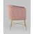 Кресло Шале велюр розовый, изображение 8 | Интернет магазин мебели и декора LifeDekor