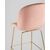 Стул барный Beetle со спинкой пудровый, изображение 7 | Интернет магазин мебели и декора LifeDekor