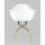 Стул DAW белый, изображение 7 | Интернет магазин мебели и декора LifeDekor
