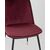 Стул Мелисса велюр бордовый, изображение 10 | Интернет магазин мебели и декора LifeDekor