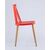 Стул Морган пластиковый красный, изображение 6 | Интернет магазин мебели и декора LifeDekor