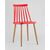 Стул Морган пластиковый красный, изображение 2 | Интернет магазин мебели и декора LifeDekor