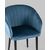 Стул с подлокотниками Нейтон велюр пыльно-синий, изображение 8 | Интернет магазин мебели и декора LifeDekor