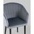 Стул с подлокотниками Нейтон велюр серый, изображение 8 | Интернет магазин мебели и декора LifeDekor
