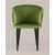 Стул с подлокотниками Нейтон велюр травяной, изображение 3 | Интернет магазин мебели и декора LifeDekor