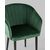Стул с подлокотниками Нейтон велюр зеленый, изображение 8 | Интернет магазин мебели и декора LifeDekor