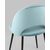 Стул Меган велюр пыльно-голубой, изображение 9 | Интернет магазин мебели и декора LifeDekor
