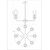 Потолочная люстра на штанге Moderli V10021-8P Metric, изображение 7 | Интернет магазин мебели и декора LifeDekor