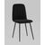 Стул Easy велюр черный, изображение 2 | Интернет магазин мебели и декора LifeDekor