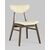 Стул обеденный TOR кремовый ПУ 4 шт., изображение 2 | Интернет магазин мебели и декора LifeDekor