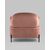 Кресло Кэнди с подлокотниками велюр пыльно-розовый, изображение 9 | Интернет магазин мебели и декора LifeDekor