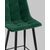 Стул полубарный Джанго велюр зелёный высота сиденья 60 см, изображение 8 | Интернет магазин мебели и декора LifeDekor