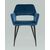 Стул Денди велюр синий, изображение 3 | Интернет магазин мебели и декора LifeDekor